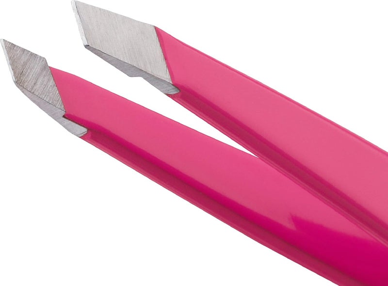 Tweezerman Mini Slanted Tweezers Geranium - Image 2