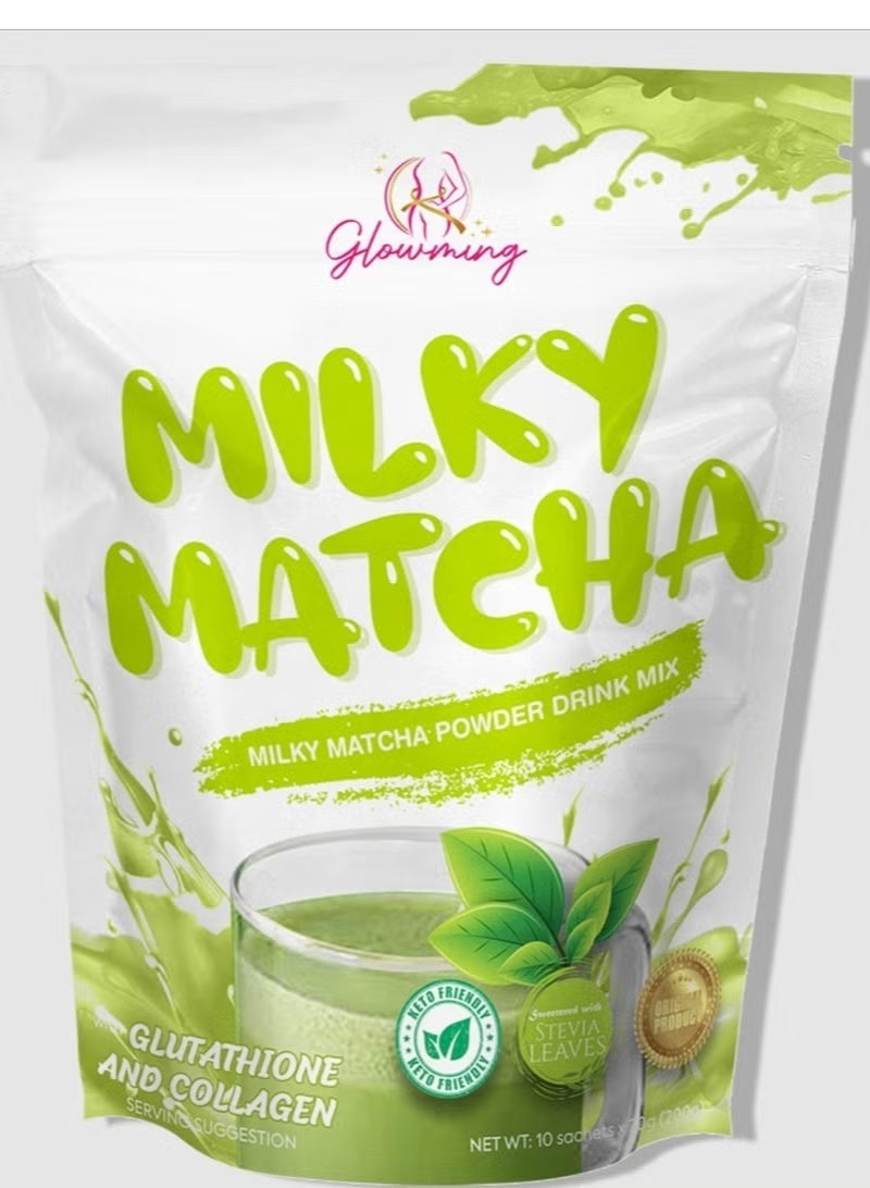 Cc Matcha Milk Flaming Drink (Appetite Suppressant) 10 Sachets x 21g/210g - Image 1