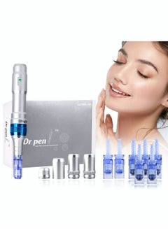 Dr pen Dr. Pen A6 Cordless Electric Beauty Pen - Face and Body Skin Care Set - 12 Needles x2 (0.25mm) + 36 Needles x5 (0.25mm) Cartridges  - Image 1