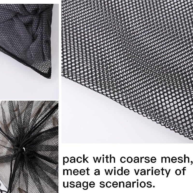 Kimmama Heavy Duty Coarse Mesh Drawsting Laundry Bag, 24'' x 36'' Super Sturdy Draw String Bag,Jumbo Net Cord Bag for Factories,College,Dorm,Travel,Outdoor,Storage - Image 5