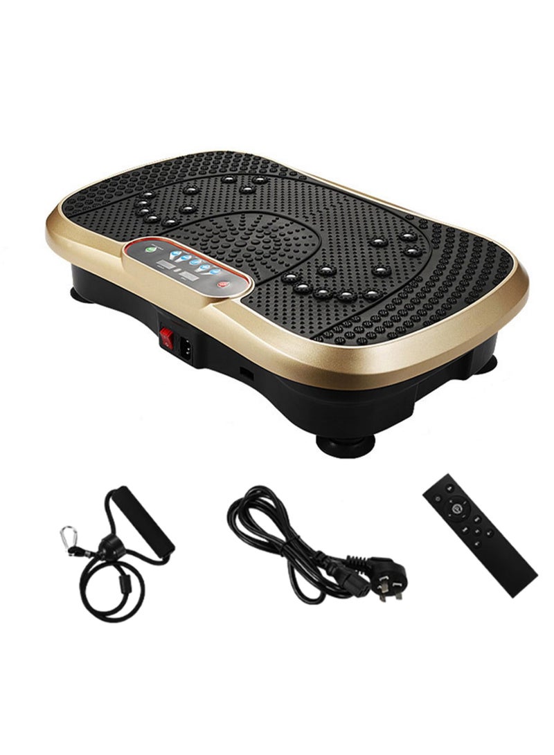 Bukela Vibration Plate Exercise Machine, Vibration Fitness Exercise Machine for Home Use, Whole Body Motion Vibration Platform for Weight Loss & Toning, With Remote Control & Balance Straps, 400lb Max Load - Image 1