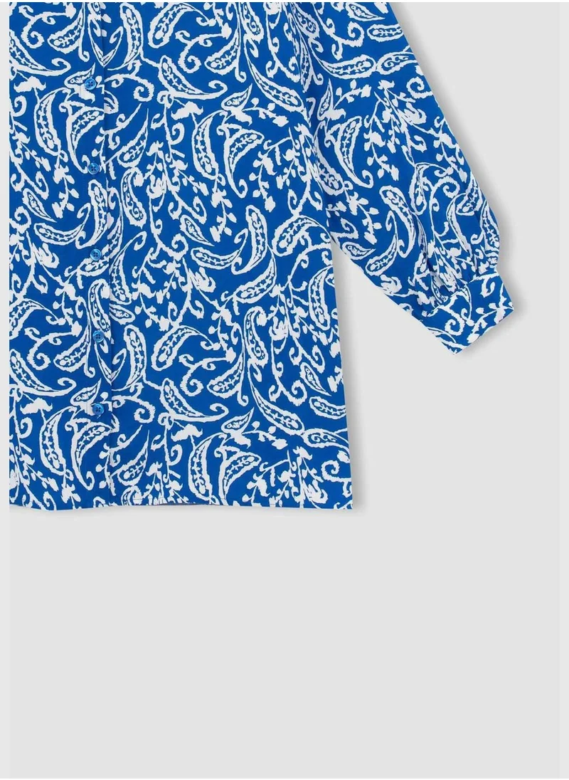 ديفاكتو Woman  Woven Long Sleeve Tunic