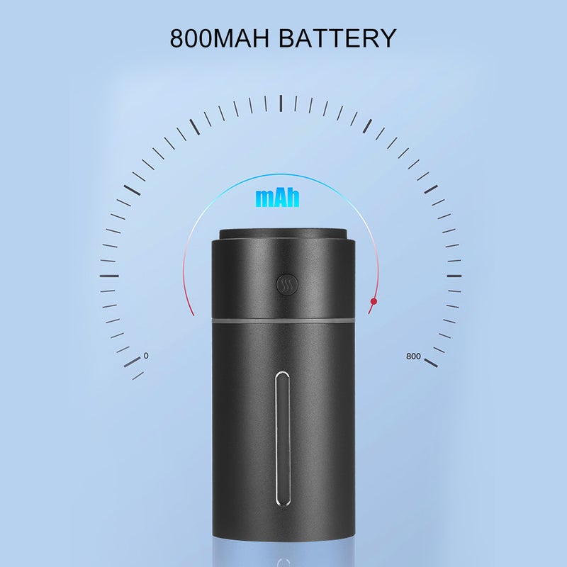 Professional Car Air Humidifier Aroma Diffuser Car Purifier Air Freshener Vehicle-mounted Aromatherapy Humidifier with Colorful Night Light Dry Burning-resistant Protection - Image 2