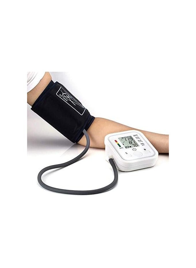 جهاز قياس ضغط الدم الرقمي للذراع العلوية – أوتوماتيكي بالكامل مع شاشة كبيرة - Image 3