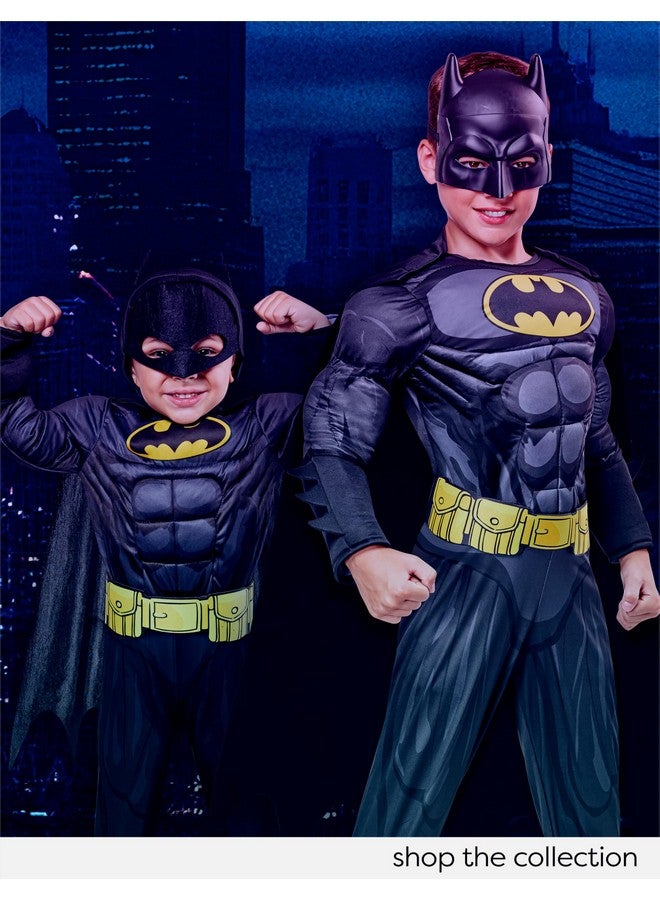 Rubies Rubie's DC Comics Toddler Deluxe Batman Costume, X-Small (510303) - Image 4