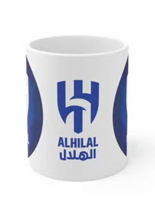 أبيض + أزرق