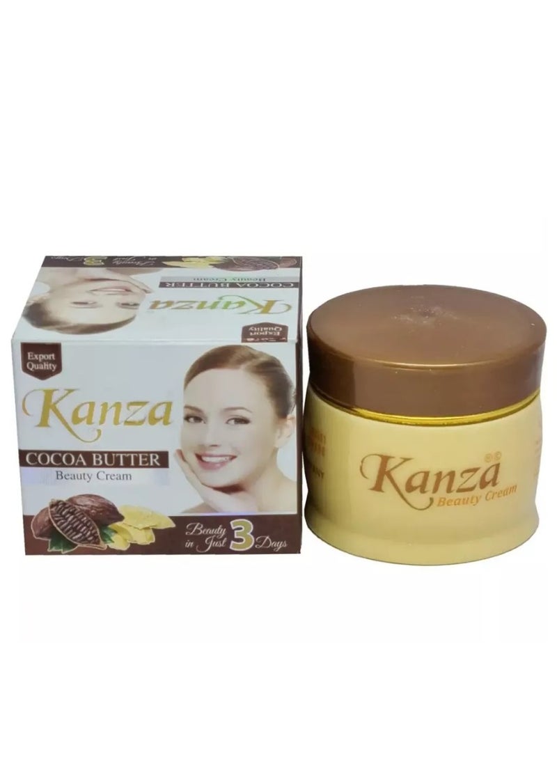 Kanza Two Pieces of Whitening Beauty Cream Cocoa Butter 2X50g - Image 2