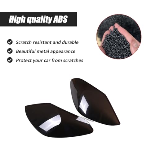 JONKOKO ABS Car Exterior Taillight Protection Cover for Mercedes Benz C Class W205 2015-2021 Rear Light Guards Taillight Cover Accessories - Image 5