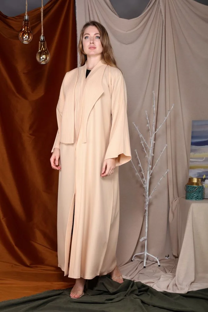 Moistreet Top Layered Abaya