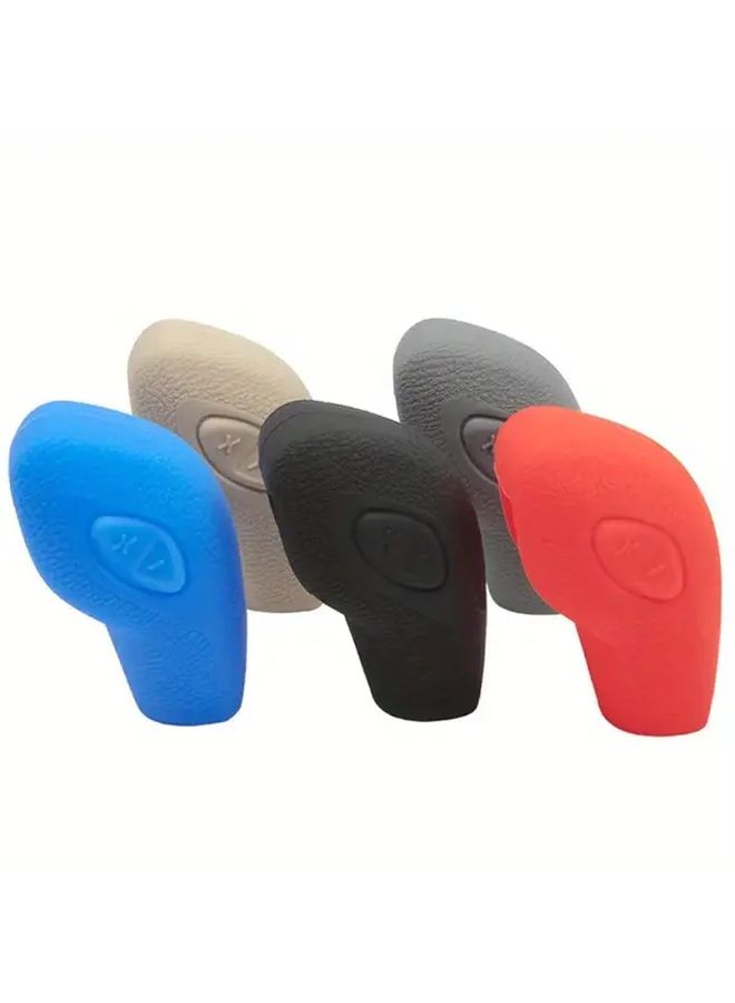 1pc Gray Silicone Car Gear Knob Cover For EcoSport Escape Fusion C Max Wagon Fiesta Focus Transit Van Escort Mondeo - Image 5
