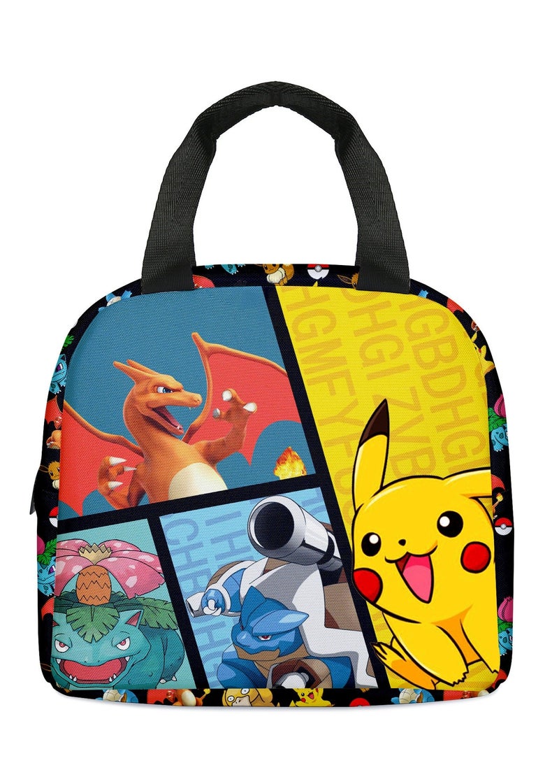 Pokemon Pikachu Cartoon Lunch Bag Meal Bag - Image 1