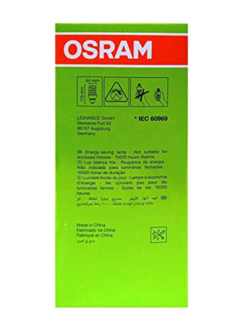 OSRAM DULUX SUPERSTAR Daylight | 23W 865 E27 ESMA APPROVED | Compact fluorescent integrated | Pack of 12 - Image 4