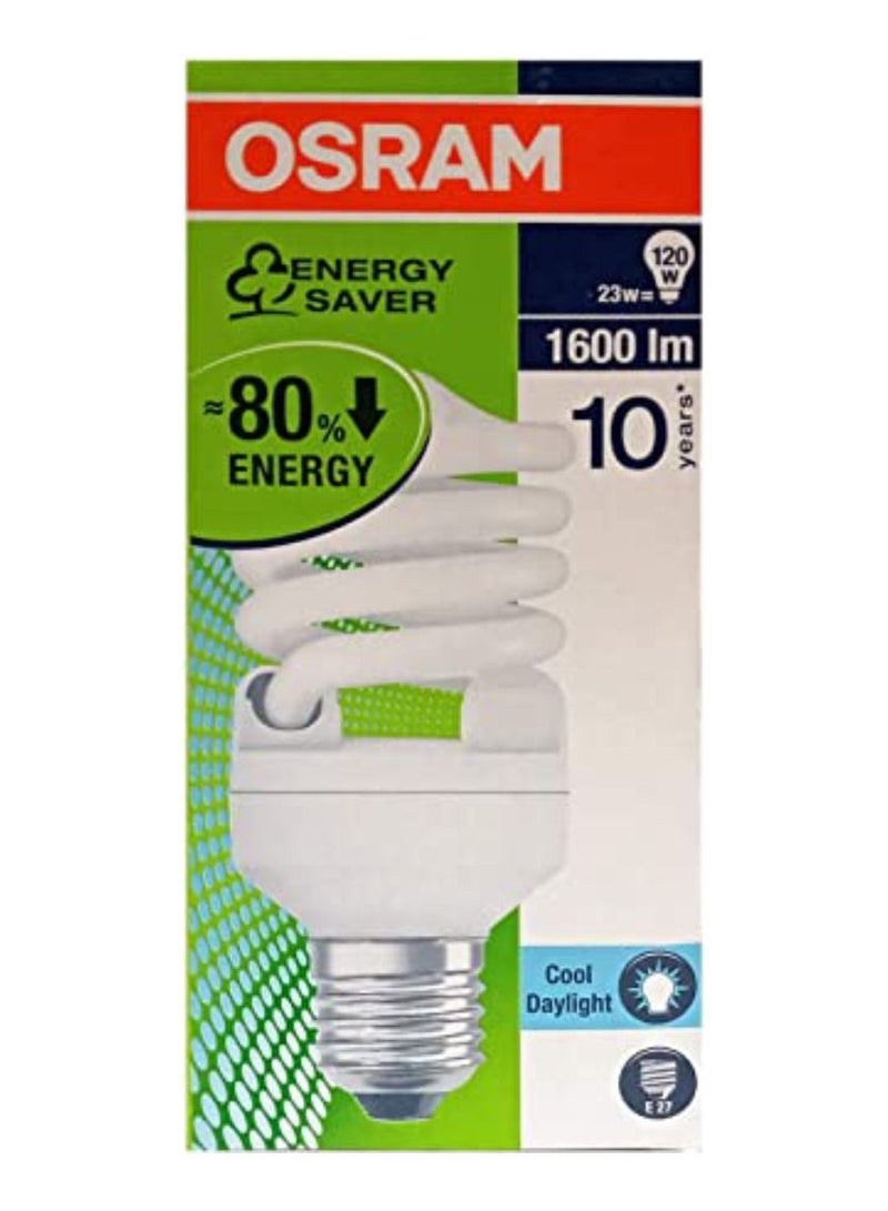 OSRAM DULUX SUPERSTAR Daylight | 23W 865 E27 ESMA APPROVED | Compact fluorescent integrated | Pack of 12 - Image 3