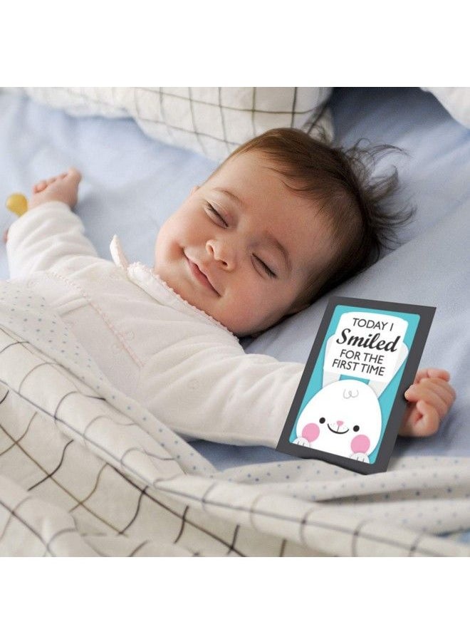 exciting Lives بطاقات معالم الطفل: هدية للآباء الجدد حفلات استقبال المواليد حديثي الولادة هدية للأطفال عيد الميلاد مجموعة 27 بطاقة (06 أشهر)  - Image 4