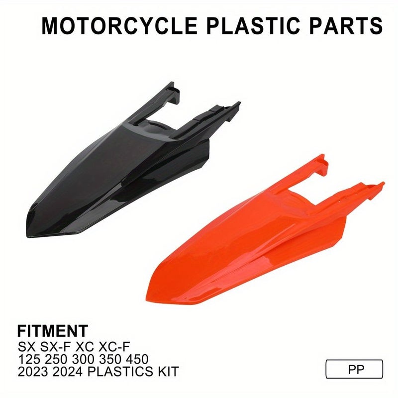 غطاء الواقي الخلفي البرتقالي لموديلات KTM 125 250 300 350 500 2023 2025 - Image 3