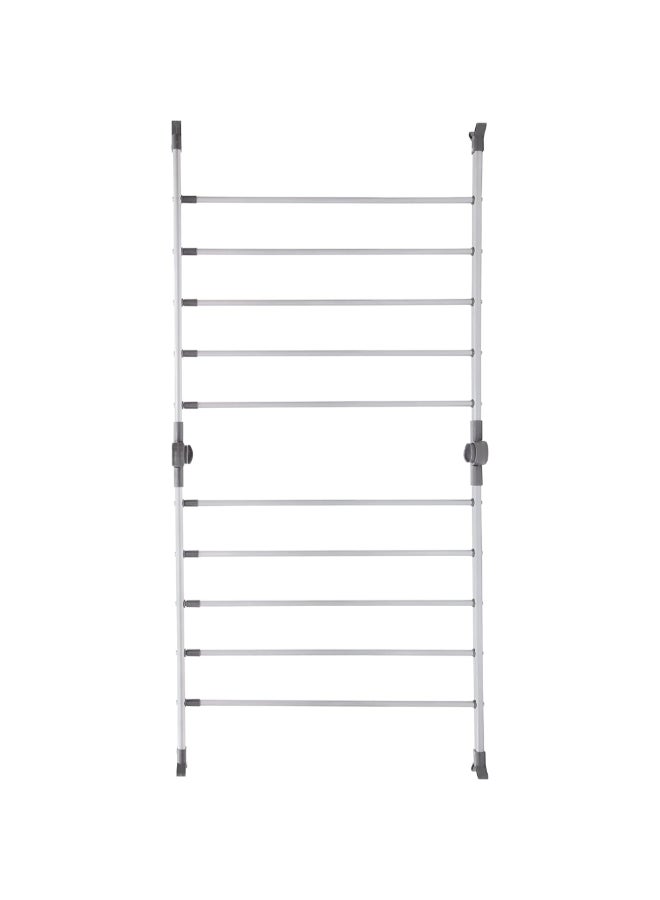 BLACK+DECKER Extendable Over Bath Clothes Drying Rack Grey 66.5 x 62 x 10 cm 63219 - Image 3