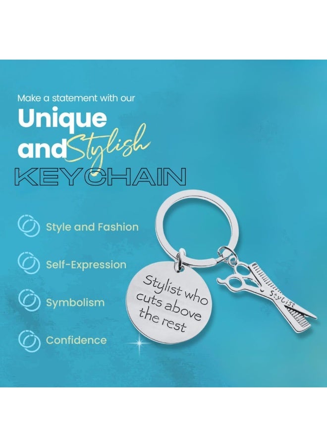 Infinity Collection Infinity Collection Hairdresser Jewelry, Hair Stylist Charm Keychain  - Image 5