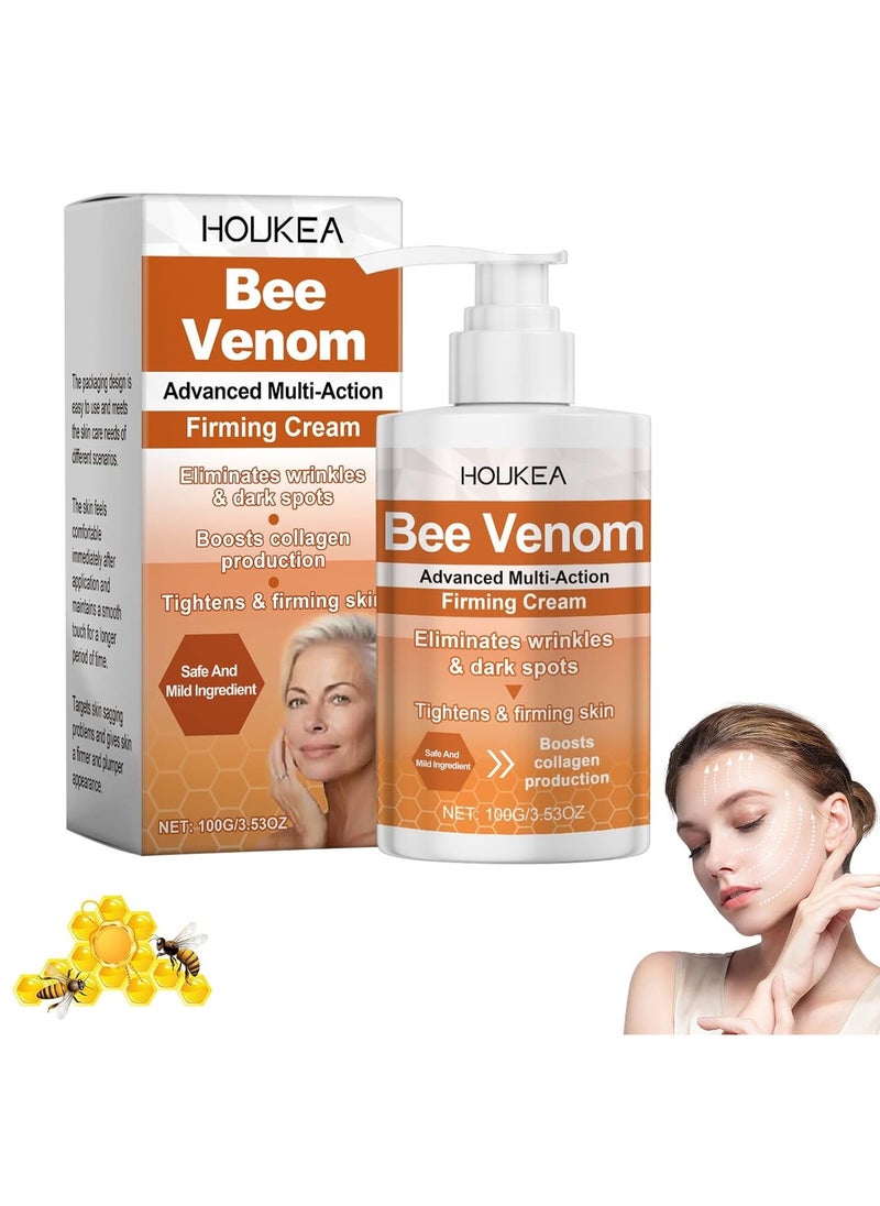 Houkea ApisDerm BotoxBee Advanced Multi-Action Firming Cream, Botox Bee Venom Wrinkle Removal Cream,Bee Venom Firming,Bee Venom Moisturizing for All Skin Types  - Image 1
