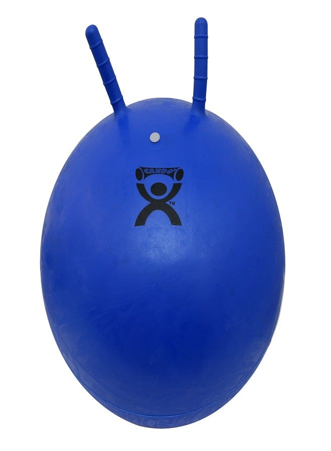 CanDo 30-1828 Inflatable Exercise Jump Ball, 22" Diameter, Blue - Image 1