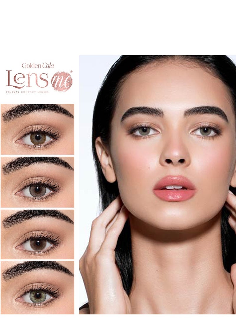 LensMe Enhance your look with the Cortado lens from the Lens Me collection. Natural and vibrant colors for a radiant look and charming eyes. It is soft and lightweight on the eyes, so you can wear it all day without feeling uncomfortable. It will add a beautiful and natural touch to your daily look. - Image 1