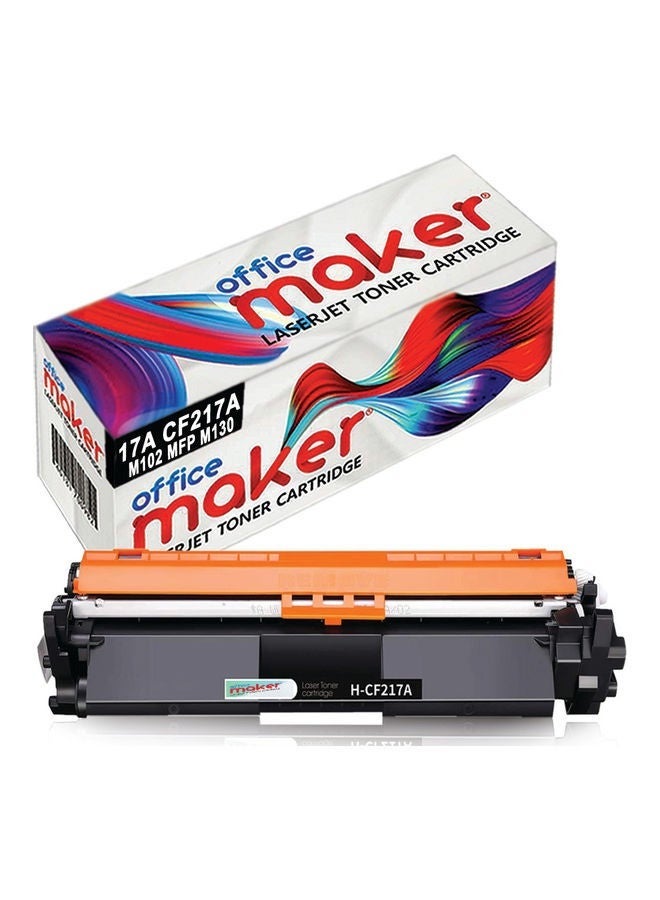 Office Maker 17A CF217A Laserjet Toner Cartridge for  Printer Black - Image 1