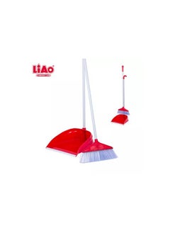 Liao Long Handle Broom With Dustpan Set  - Image 2