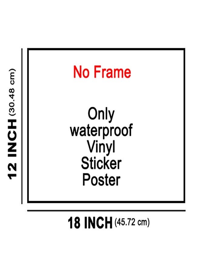 wallpics® Mickey Mouse Cartoon Painting Poster Waterproof Vinyl Sticker for Kids Room,Home Decor || can1395-1 - Image 5