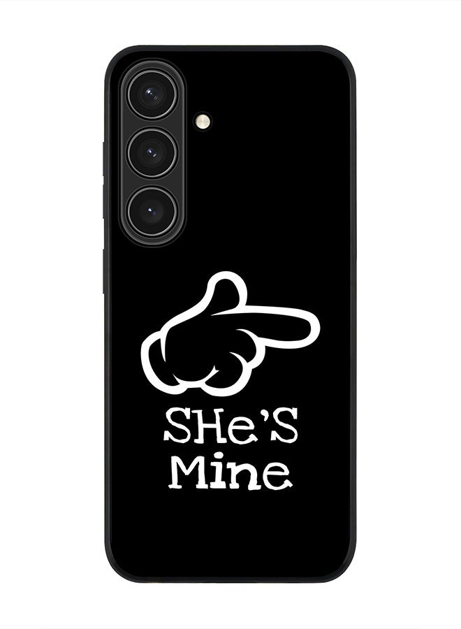 Stylizedd For Samsung Galaxy S25 5G Case,Slim fit Camera Protection, Shockproof Thin Phone cover  - She's mine - Image 1