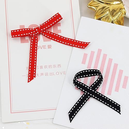 BAORJCT 3/8" White Jump Point Grosgrain Ribbons, Perfect for Gift Wrapping Crafts Party Wedding Birthday Decoratio, DIY Crafts Bow Hair Headband Accessories Assorted Ribbon 40yd(20x2yd) - Image 5