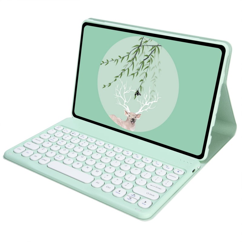 2021 for Samsung Tab A7 lite 8.7 round key cap Bluetooth keyboard cover T220 wireless touch keyboard - Image 4