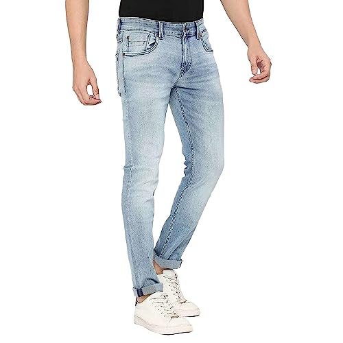 Spykar Men's Kano Slim Fit Mid-Rise Casual Jeans - Image 4
