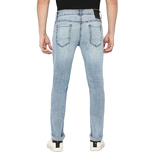 Spykar Men's Kano Slim Fit Mid-Rise Casual Jeans - Image 2