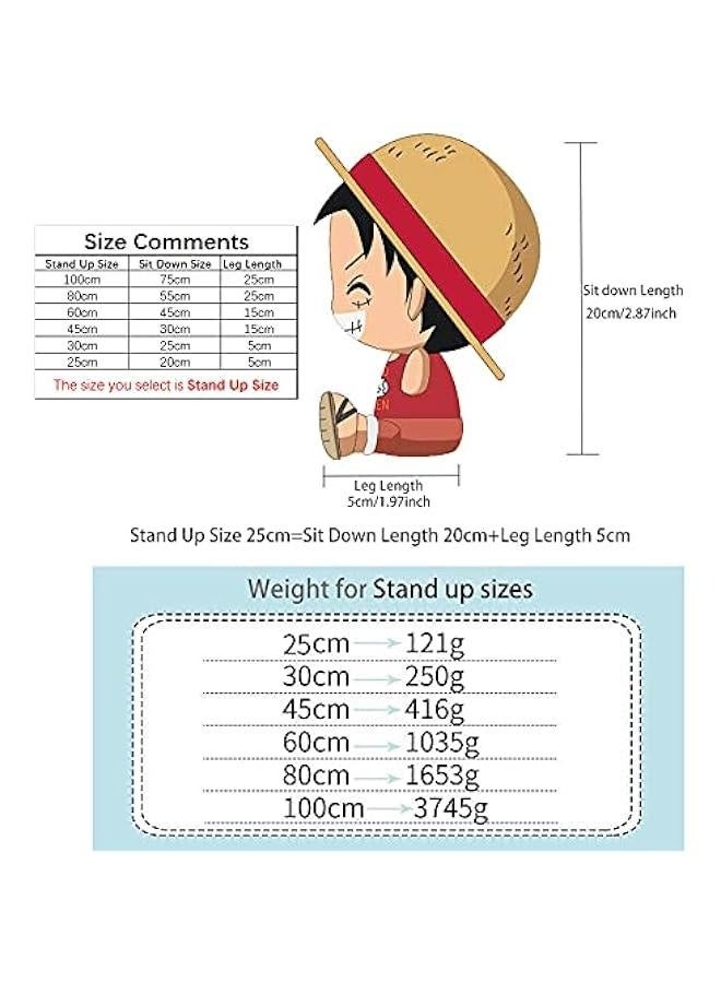 Anime Plush Pillow Doll Soft Stuffed Figure Toy Collectible Stuffed Cartoon Soft Plush Doll for Home Car Décor - Image 5