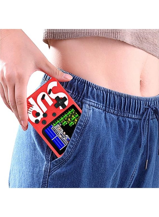 SUP 400-In-1 Portable Retro Handheld Gaming Console- Red - Image 4