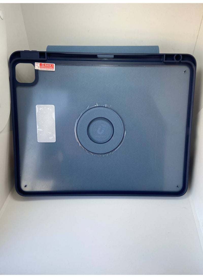 Case for iPad Pro 11 inch M4 2024 Case, Removable Magnetic Cover with Apple Pencil Holder, Portrait and Landscape Stand, Auto Wake/Sleep (Navy Blue) - Image 4