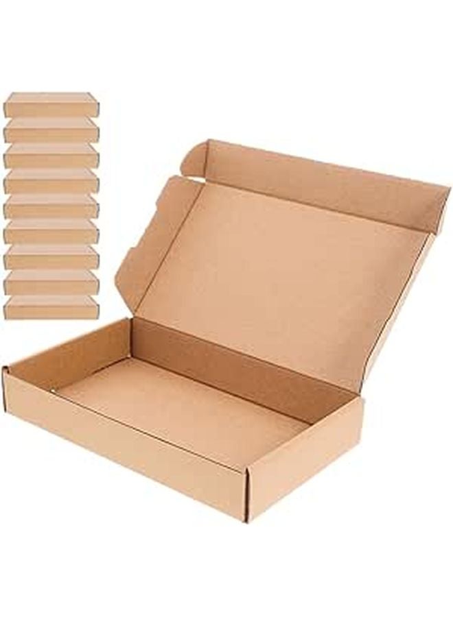10 Kraft Paper Boxes Square Shipping Mailer Packaging Small Business Use - Image 1