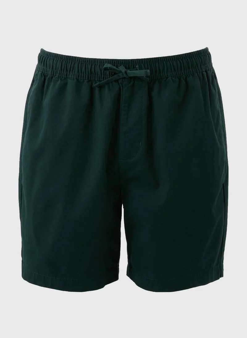 Matalan Forest Green Drawcord Chino Shorts