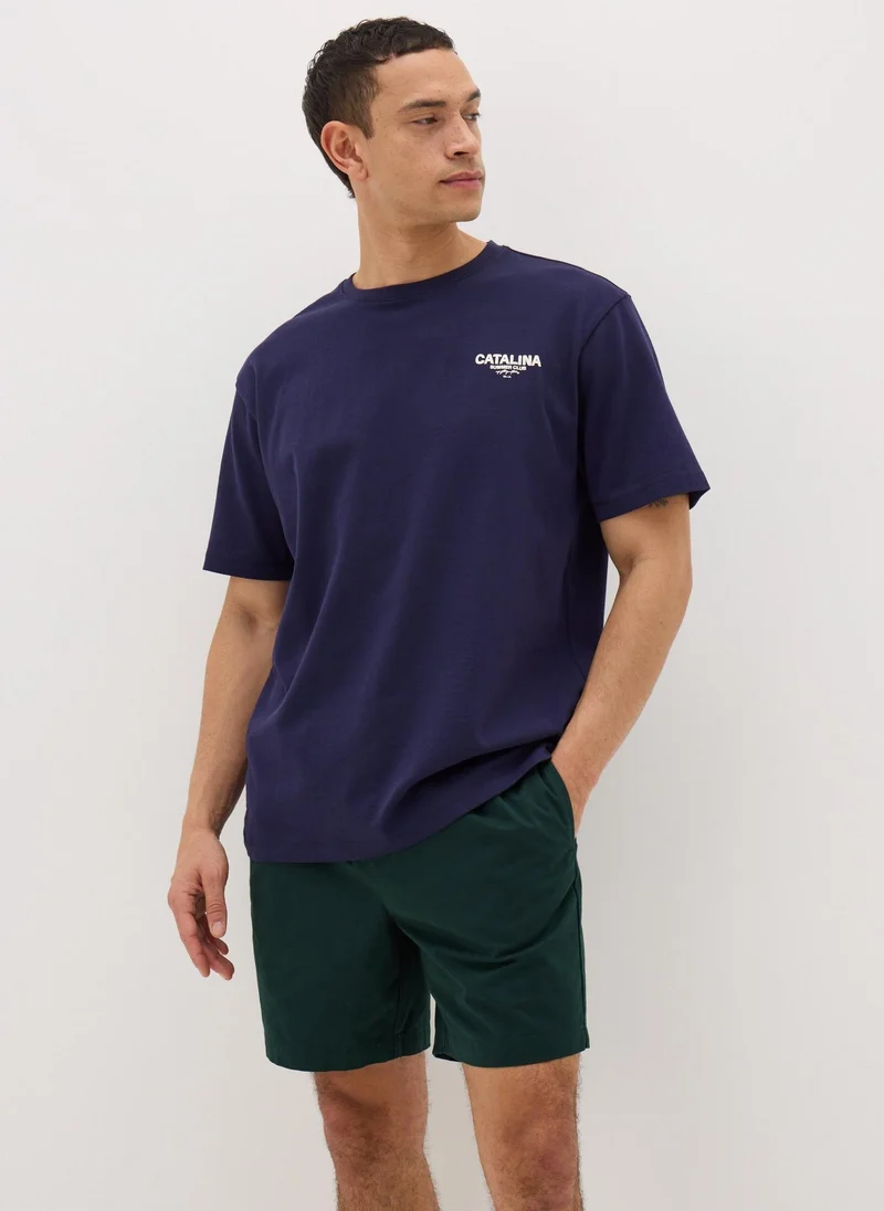 Matalan Forest Green Drawcord Chino Shorts