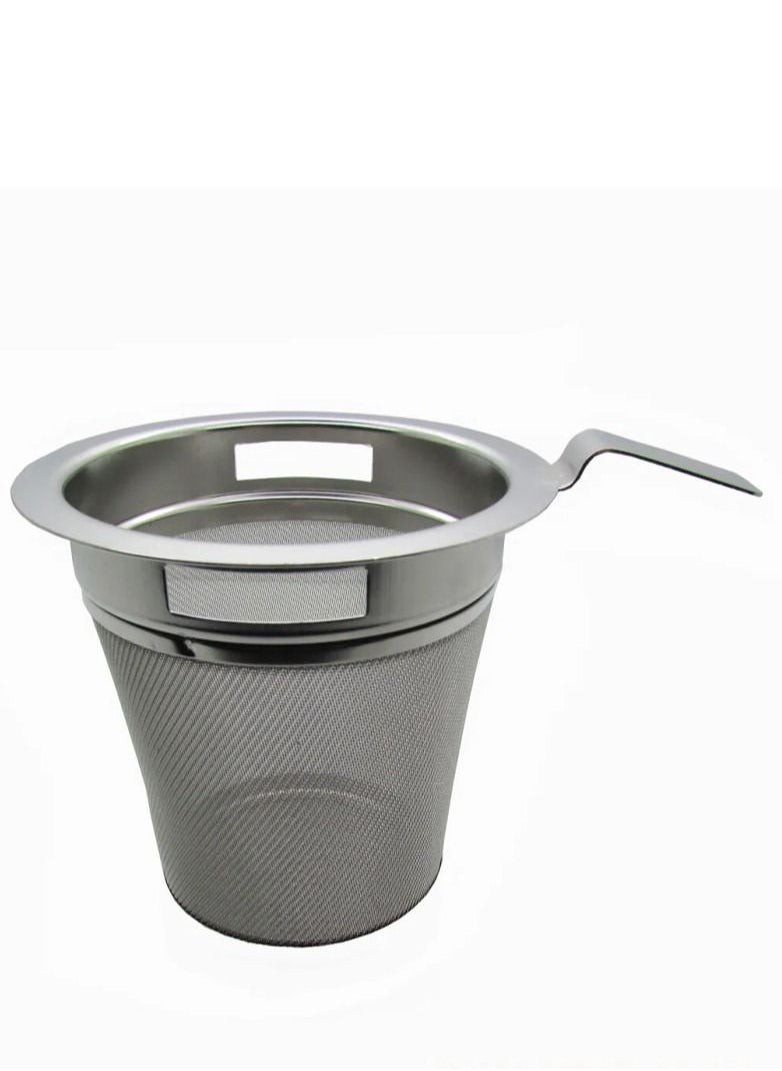 Durable Fine Mesh Strainer Filter Stainless with Hole 7cm Perfect Size Suitable To Any Teapot Mugs Cups To Steep Loose Leaf Tea