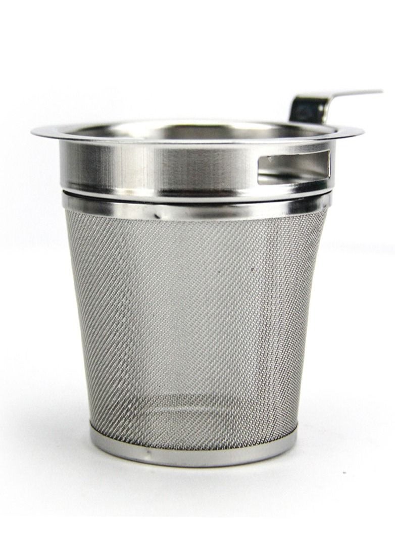 Durable Fine Mesh Strainer Filter Stainless with Hole 7cm Perfect Size Suitable To Any Teapot Mugs Cups To Steep Loose Leaf Tea