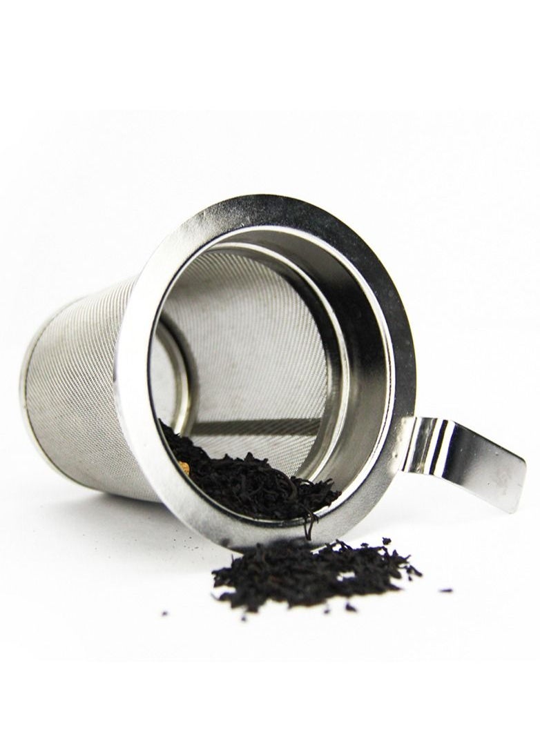Durable Fine Mesh Strainer Filter Stainless with Hole 7cm Perfect Size Suitable To Any Teapot Mugs Cups To Steep Loose Leaf Tea