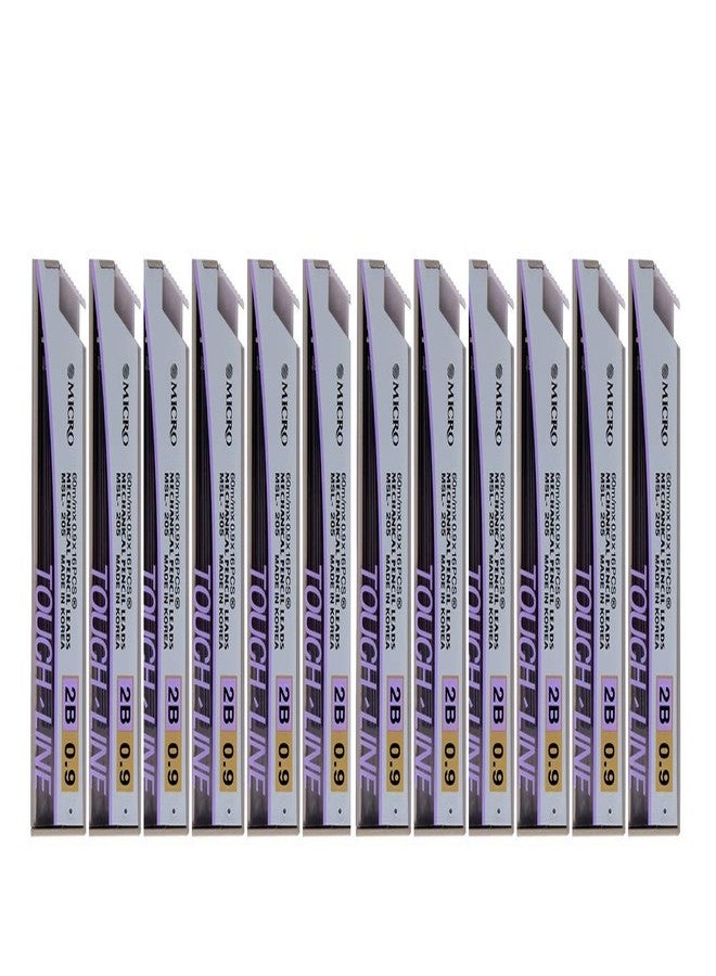 eMicro MICRO JEDO MECHANICAL PENCIL LEADS (0.9MM-2B, PACK OF 12) - Image 1