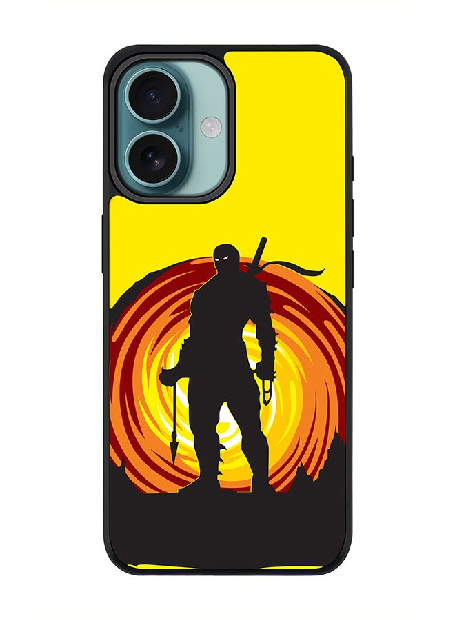 Stylizedd For iPhone 16 Case [Compatible with MagSafe] Slim Magnetic cover Phone Case iPhone 16 -Ninja Typhoon - Image 1