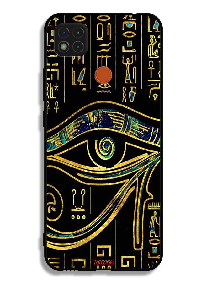 Tolwak Xiaomi Redmi 9C Protective Case Cover Eye Artwork  - Image 2