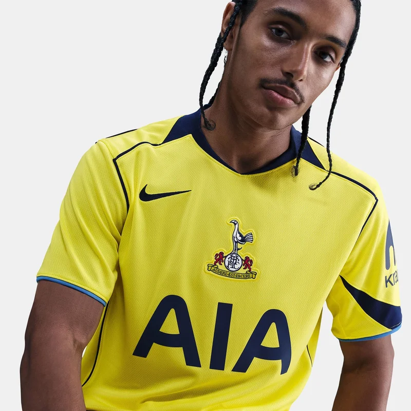 Nike Yellow Men's Tottenham Hotspur 25/26 3rd Replica Football Jersey for Men | Best Price UAE