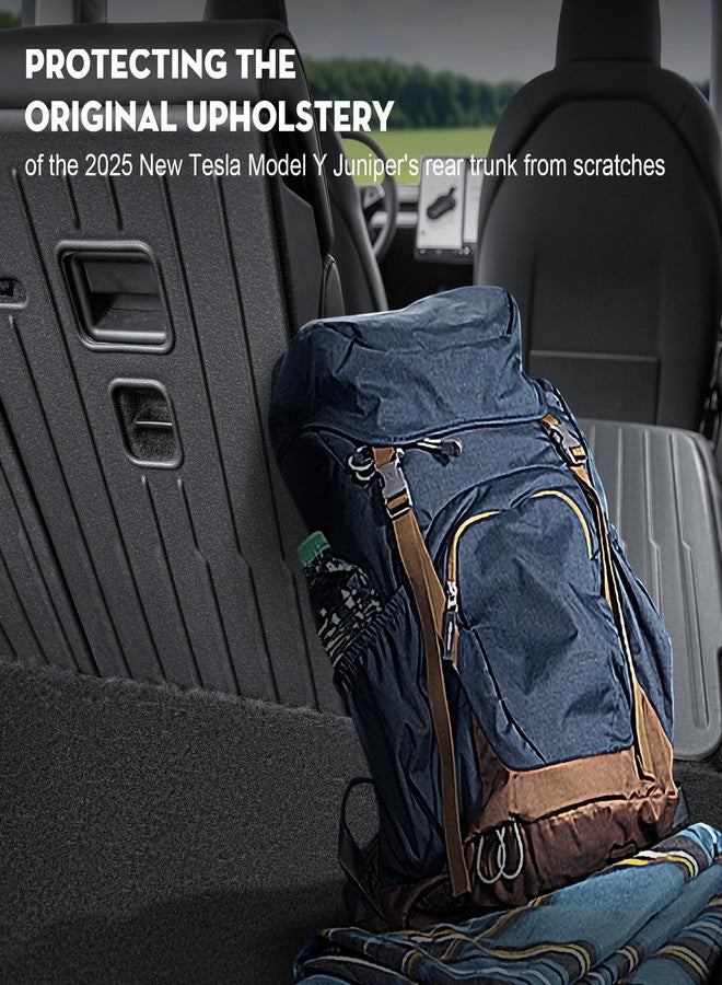 KUNIST Rear Seat Back Protector for Tesla Model Y 2026 [Upgraded TPE] Second Row Seats Back Cover Durable Backrest Mats for 2025-2026 New Model Y Juniper Accessories - Image 3