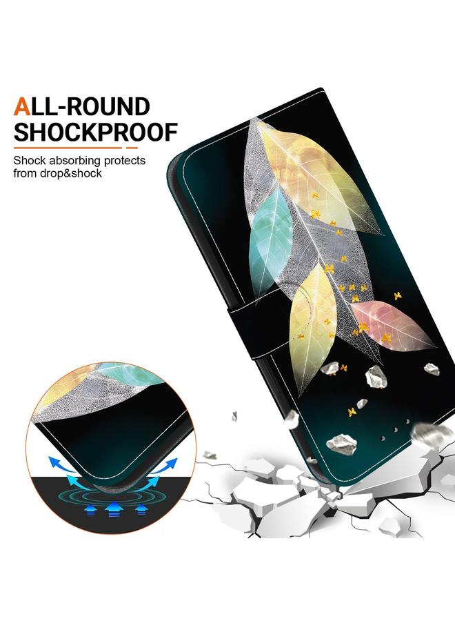 اس-توب جراب لهاتف Samsung Galaxy S21 5G جراب هاتف جلدي برسومات ملونة وملمس كريستالي - Image 5