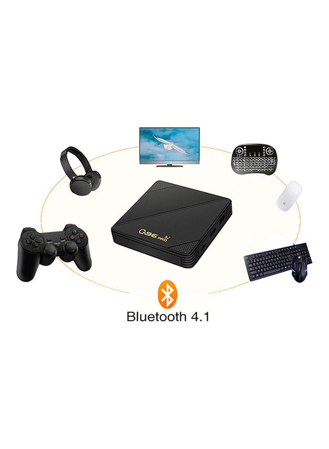 وونكت Q96 Pro Mini Smart Android 11.1 TV box 2GB/16GB Amlogic S905L رباعي النواة 2.4G/5G WIFI 4K H265 مشغل الوسائط رباعي النواة مع منافذ LAN HD AV - Image 4