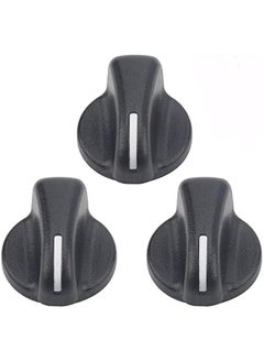 3PCS A/C Heater Air Conditioning Knob Control Blower Fan Knob Compatible for for Jeep Wrangler 1999-2006,for Dodge Ram for 1999-2003 for 5011218AC