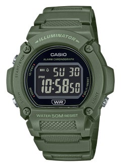 CASIO Resin Digital Watch W-219HC-3BVDF 